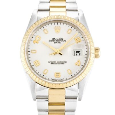 Rolex Oyster Perpetual Date 15223.1 34 MM Unisex Watch