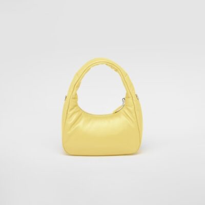 7d1190939b5ef2f756b87c95dd7da85e Prada Soft padded nappa leather mini-bag - Citron Green