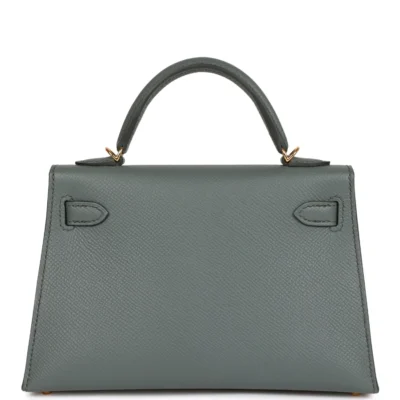 7d1a07408aff2239bc3604e56f0cd916 Hermès Kelly Sellier 20 Vert Amande Epsom Gold Hardware
