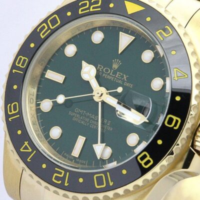 7d9bd80da9e8de9bb0d2fe5ad18da426 Rolex GMT Master II 116718.3 Dual Timezone Herren Armbanduhr