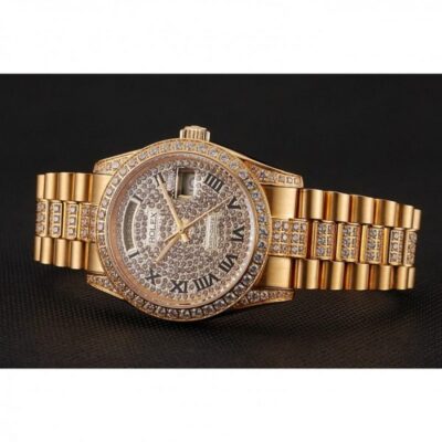 Rolex Daydate 1453956 Gold Dail Men Watch