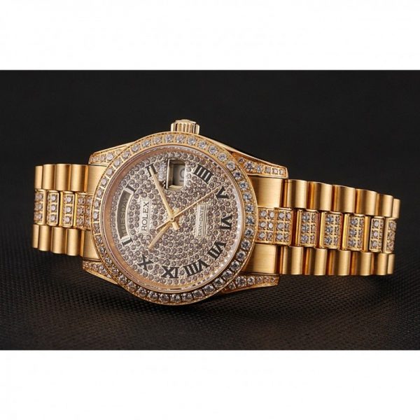 Rolex Daydate 1453956 Gold Dail Men Watch