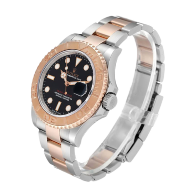 Rolex Yacht-master m126621-0002 40MM 黑色 表盘 银色调 表壳 腕表
