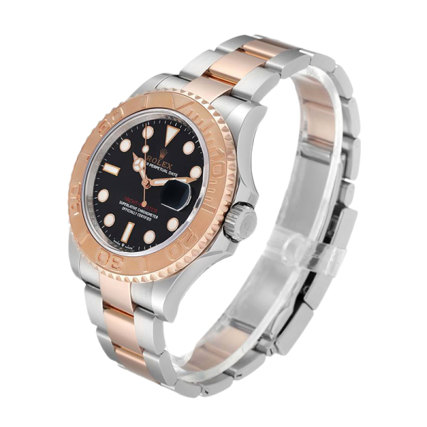 Rolex Yacht-master m126621-0002 40MM 黑色 表盘 银色调 表壳 腕表
