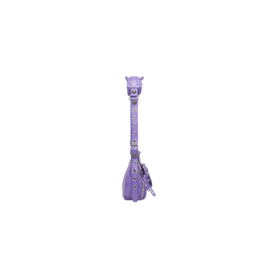 WOMEN'S LE CAGOLE XS SHOULDER BAG IN PURPLE