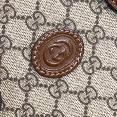 Gucci GG Small Tote Bag 659983 Coffee