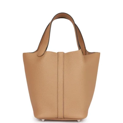 8095c03eb1b494dbf35ce61a62208a2f Hermès Picotin Lock 18 Chai Clemence Palladium Hardware