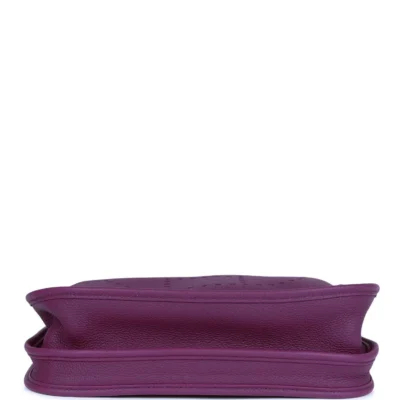 حقيبة Hermès Evelyne III PM Anemone كليمنس إكسسوارات معدنية بلاديوم