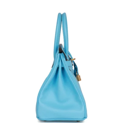 812afdaca2b1e1e8f73680f1058c8fc4 Hermès Birkin 30 Celeste Epsom Gold Hardware