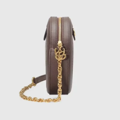 Ophidia mini GG round shoulder bag