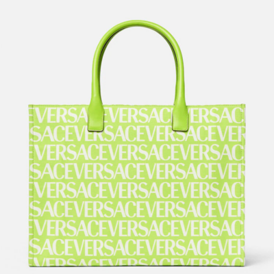 VERSACE ALLOVER LARGE TOTE BAG