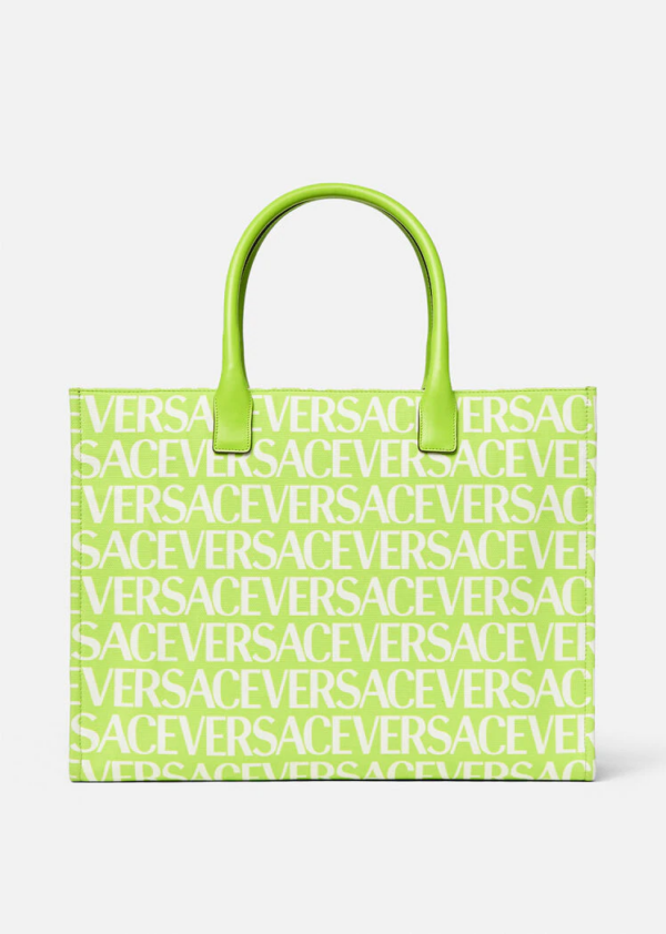 VERSACE ALLOVER LARGE TOTE BAG