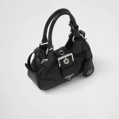 Prada Moon padded nappa-leather bag - Black
