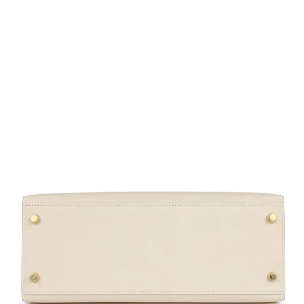 Hermès Craie Epsom Sellier Kelly 28cm Gold Hardware