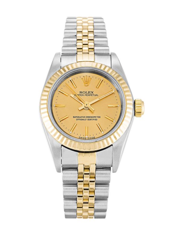 ساعة نسائية رولكس Lady Oyster Perpetual 76193 24 MM