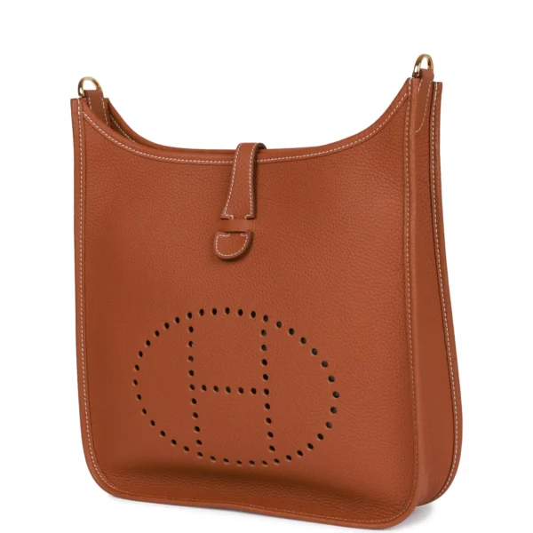 843acce733ef2d0d743571f2d95d0c75 Hermès Evelyne III PM Gold Clemence Gold Hardware