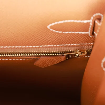 Hermès Kelly Sellier 32 Gold Epsom Gold Hardware