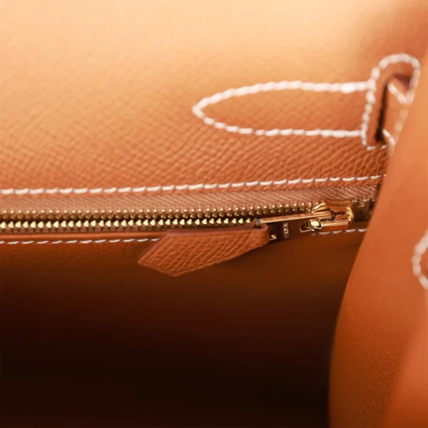 Hermès Kelly Sellier 32 Gold Epsom Gold Hardware