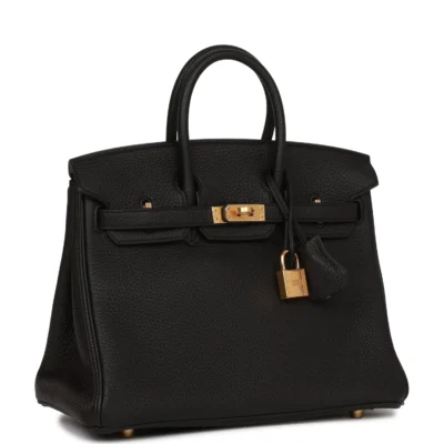 85d1c03055819a96b8ec3131fde645e3 Hermès Birkin 25 Black Togo Gold Hardware