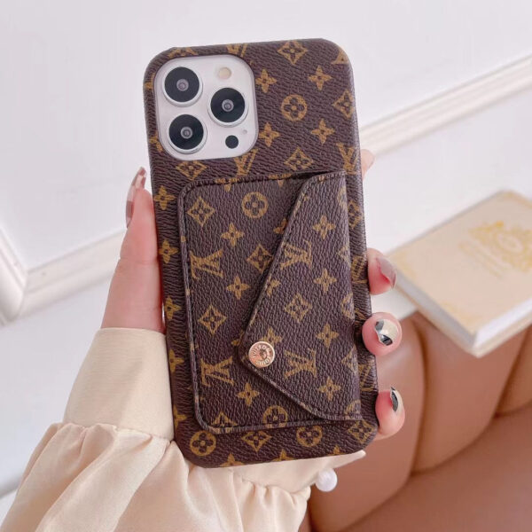 Chic LV Monogram Canvas Card Holder