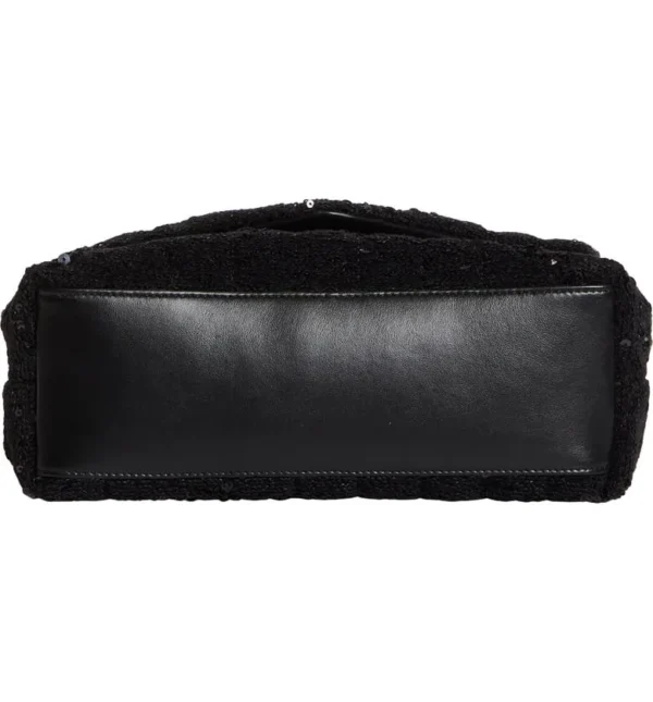 YSL Loulou Small Chain Bag in Quilted 'Y' Leather Satin and Sequins
