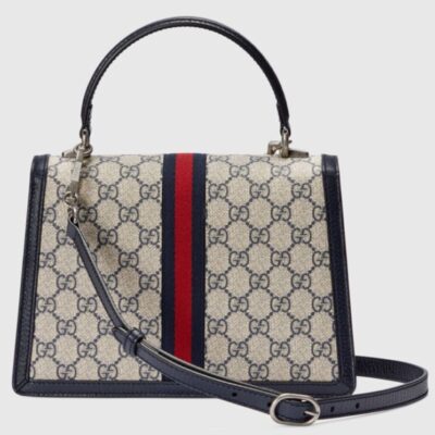 87010ddc6101492a134cbb83b21ee930 Gucci Ophidia GG Small Tote Bag 651055 Dark Blue