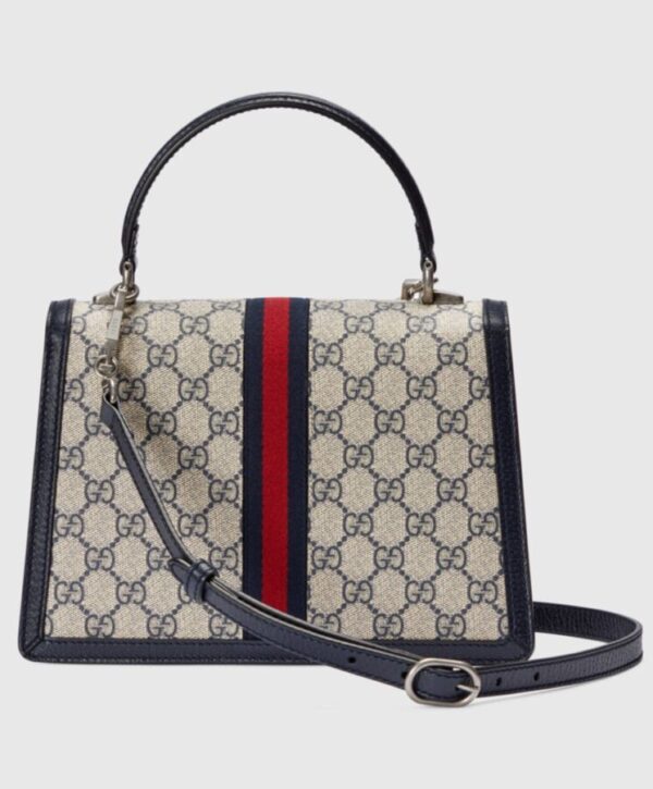 87010ddc6101492a134cbb83b21ee930 Gucci Ophidia GG Small Tote Bag 651055 Dark Blue