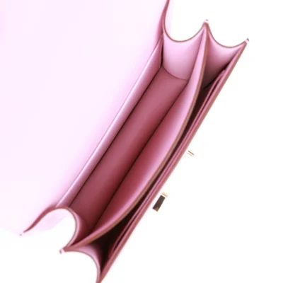 87a5e6eae63b176fb0e27f00e7fcbdcf Hermès Constance 18 Mauve Sylvestre Epsom Rose Gold Hardware