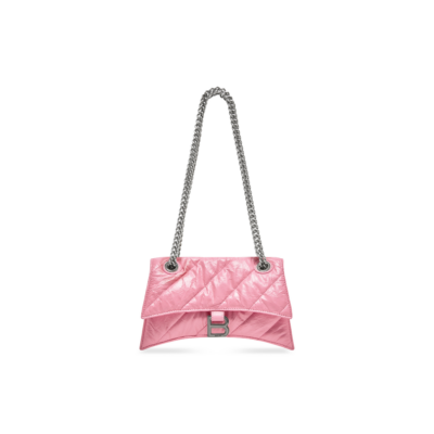 WOMEN'S CRUSH SMALL CHAIN BAG QUILTED IN PINK