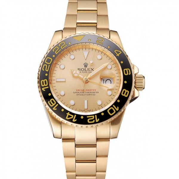 ساعة رجالية Rolex GMT Master II 1453749 ذهبي Dail