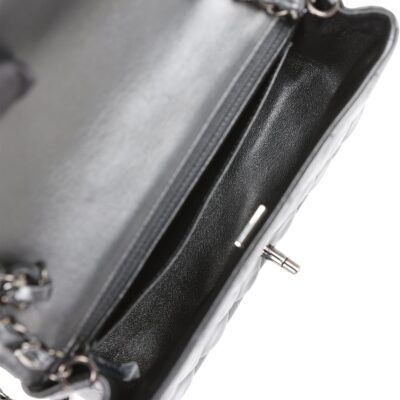 88b4a06d9fa254ab69bc83a9f565eb01 Chanel Mini Rectangular Flap Bag SO Black Lambskin Black Hardware for MR