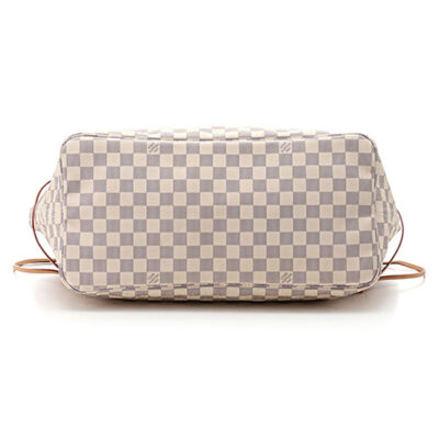 Louis Vuitton N51108 Neverfull GM Shoulder Bag Damier Azur Canvas