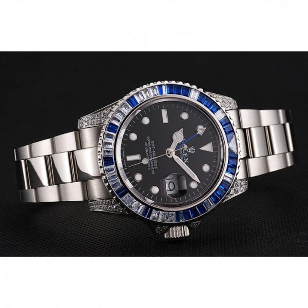 8a193a1e979eea42ec1ed359ed0ef7fb Rolex GMT Master II 1453747 Black Dail Men Watch