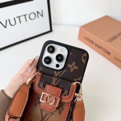 8a2519bddd6c17516d4f4dcb0a05132f-1 Luxury DAUPHINE LEATHER MONOGRAM CROSSBODY IPHONE CASE theroxymob