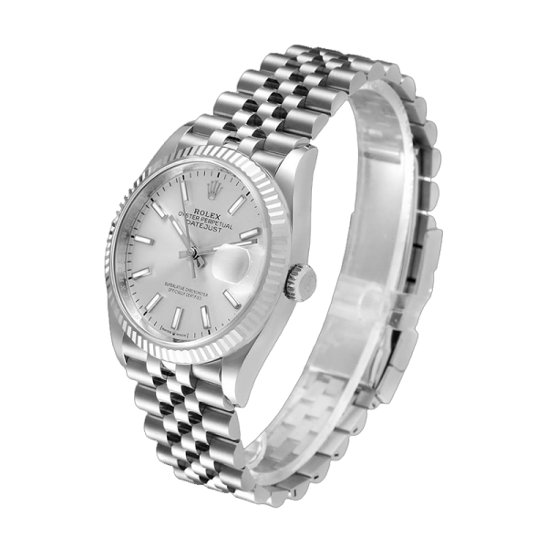 8a6db4522eebaabe900a2b1462909385 Rolex Datejust 126234SSJ 36MM Silver Dial Silver-tone Case