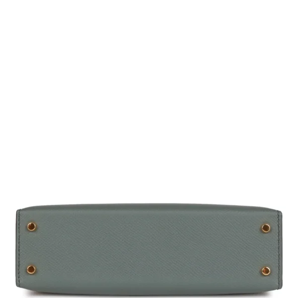 8c03727583edefd7675331baaab50310 Hermès Kelly Sellier 20 Vert Amande Epsom Gold Hardware