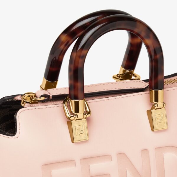 8c66fe0c37c2fdcdce433b9a8152d09d Fendi By The Way Mini Boston Bag in Pale Pink