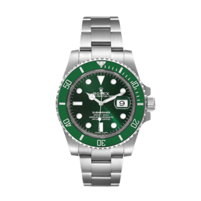Rolex Submariner 116610LV 40MM Green Dial Silver-tone Case