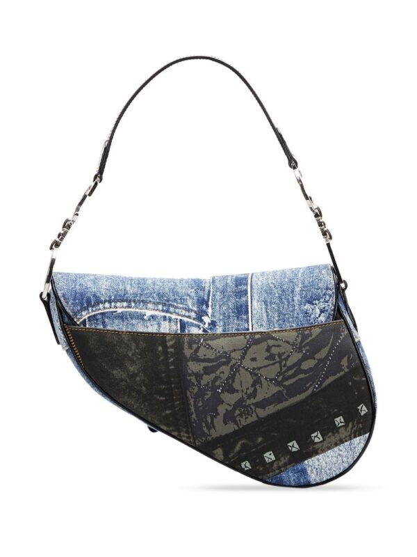 Christian Dior Cannage logo lettering tote
