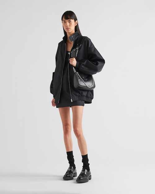 Padded nappa-leather Prada Re-Edition shoulder bag - Black