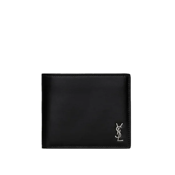 YSL Tiny Monogram E/W Wallet in Matte Leather