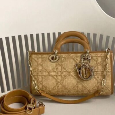 8e671fbda8c5aa2399f662e90f504bc9 Dior Lady D-Joy Bag Cream