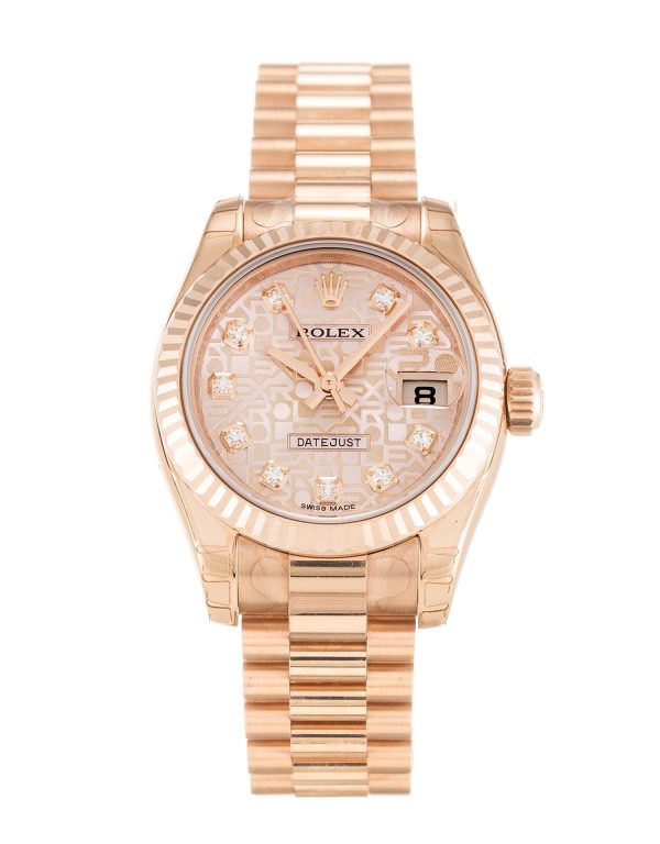 ساعة نسائية رولكس Datejust Lady 179175.1 26 MM