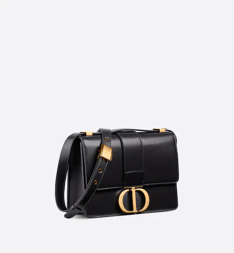 حقيبة 30 MONTAIGNE أسود Box جلد عجل