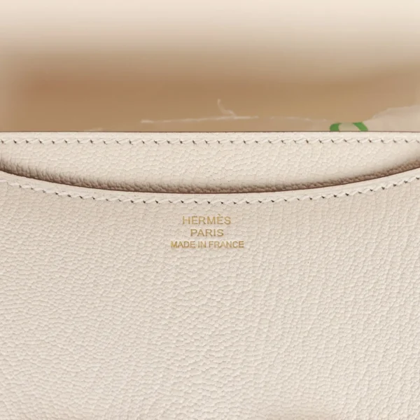 Hermès Constance 18 Nata Chevre Mysore Gold Hardware