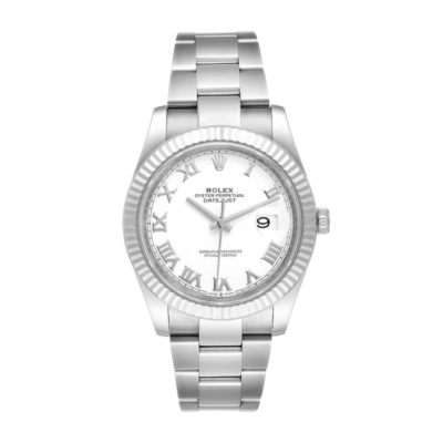 912b501693caa177701b1cb22d5c827e Rolex Datejust 126334WRO 41MM White Dial Silver-tone Case