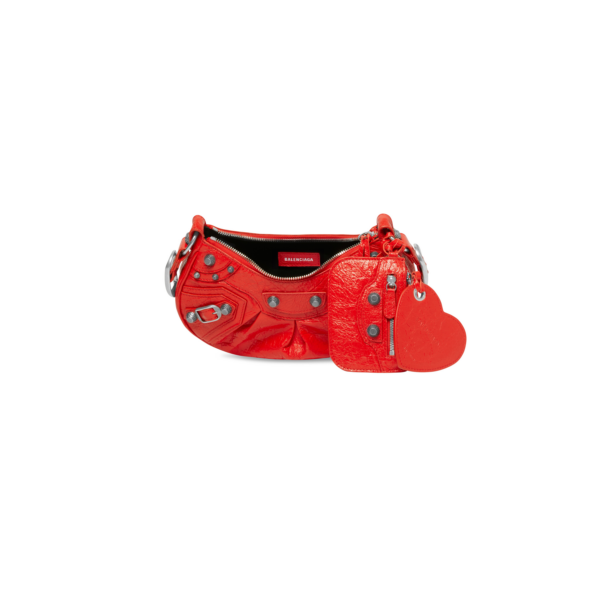 WOMEN'S LE CAGOLE XS SHOULDER BAG IN RED