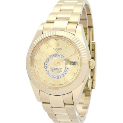 9178991eb9ca0f923ee1a3dab1a5d642 ساعة رجالية رولكس Sky-Dweller 326938.3 42 MM