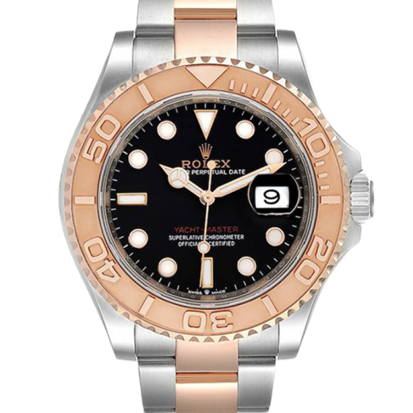 Rolex Yacht-master m126621-0002 40MM 黑色 表盘 银色调 表壳 腕表