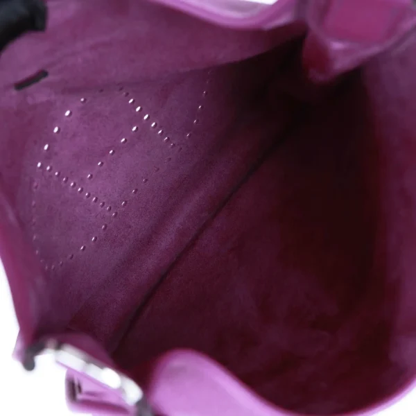 حقيبة Hermès Evelyne III PM Anemone كليمنس إكسسوارات معدنية بلاديوم